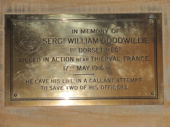 William Goodwillie SGT WILLIAM GOODWILLIE