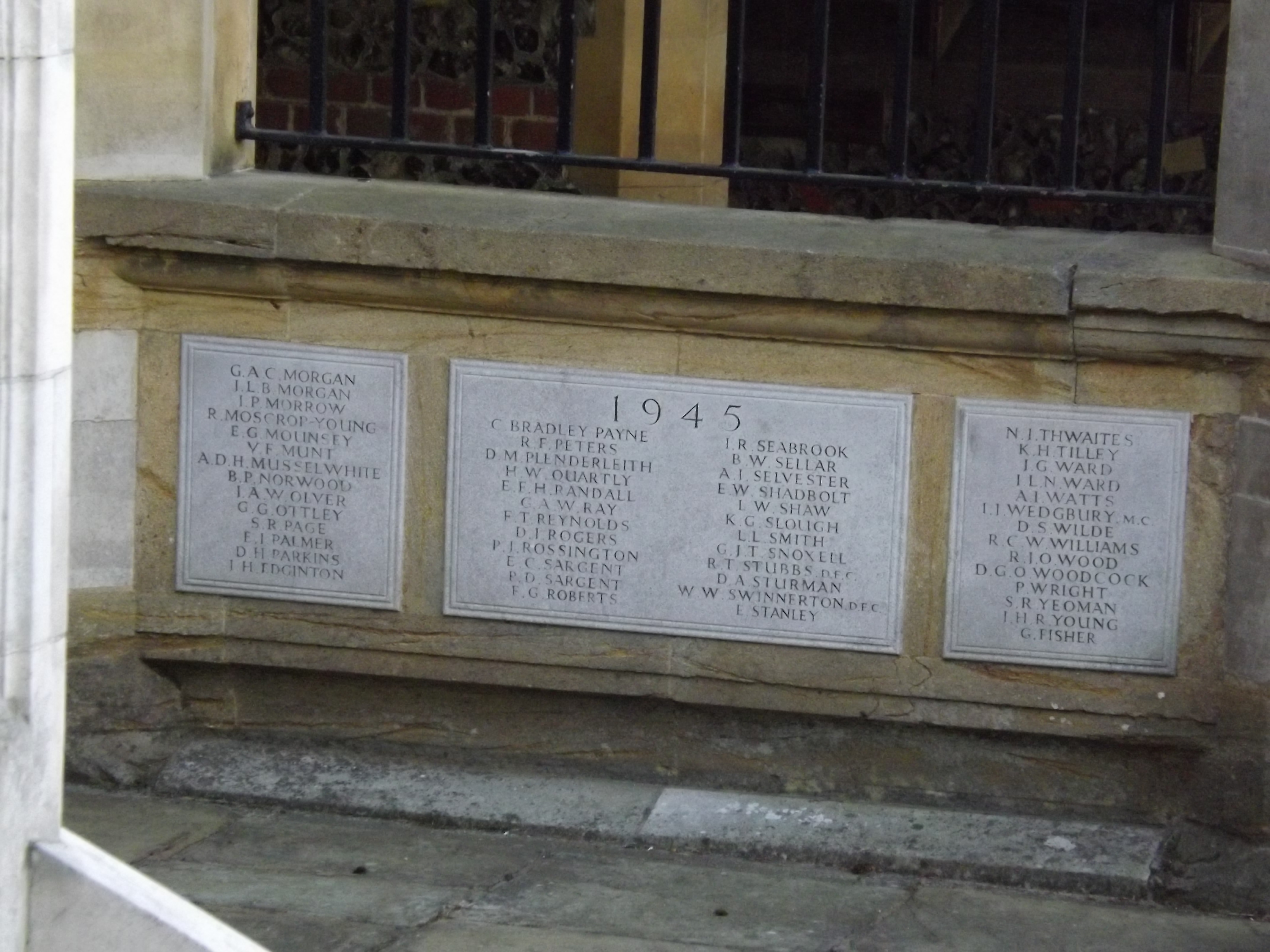 St Albans Grammar School War Memorials Online