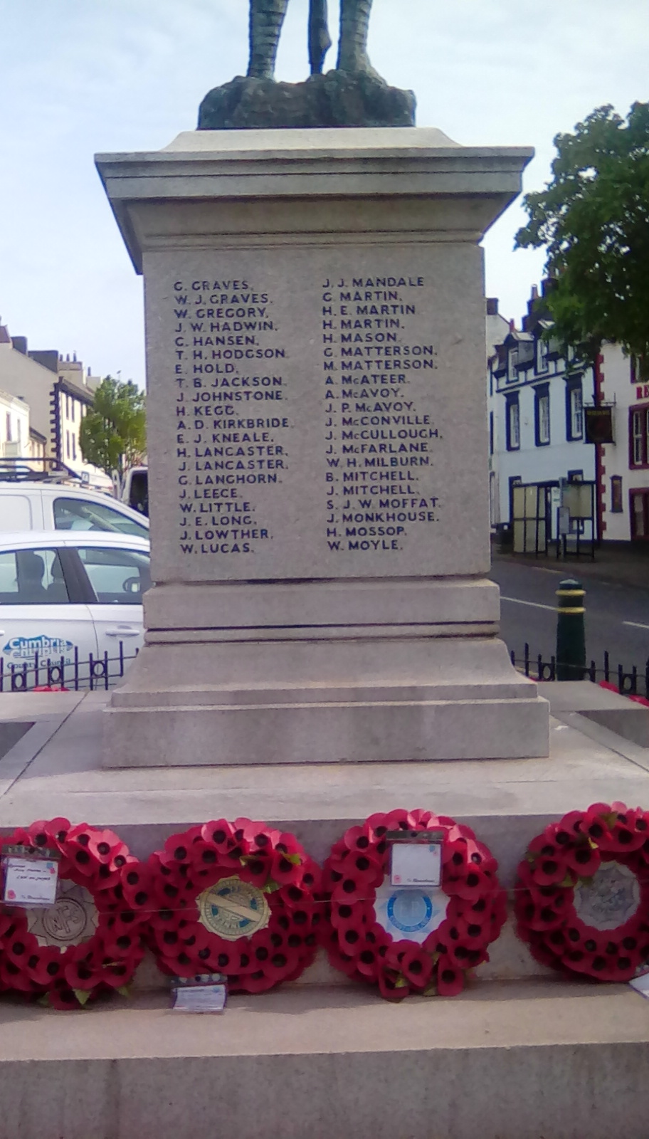 Egremont Cenotaph War Memorials Online
