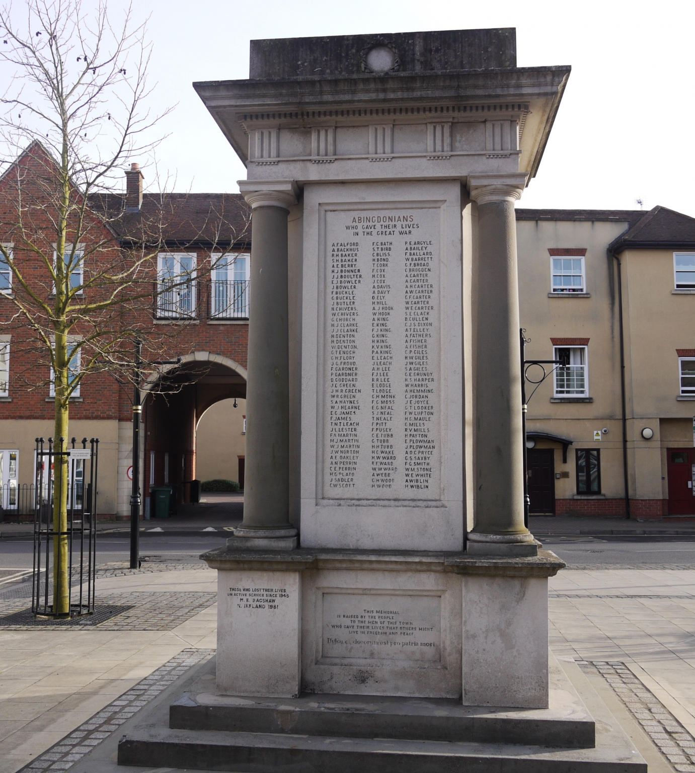 ABINGDON War Memorials Online