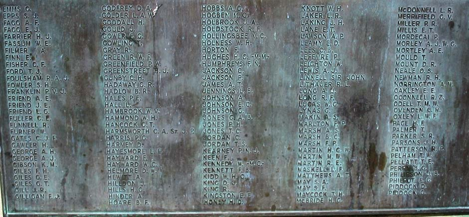 People Of Canterbury War Memorial War Memorials Online