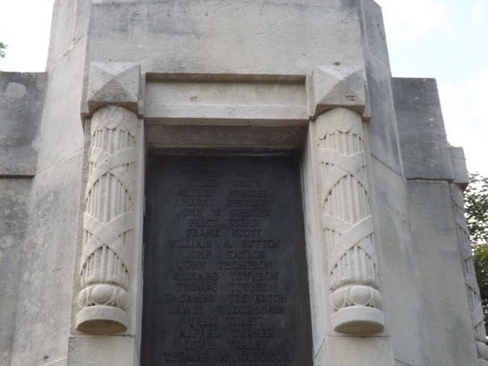 Earby war memorial