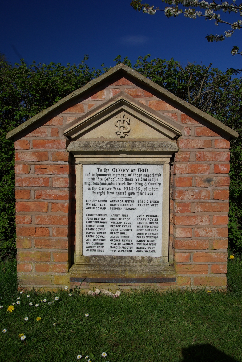 Haughton Parish War memorial War Memorials Online
