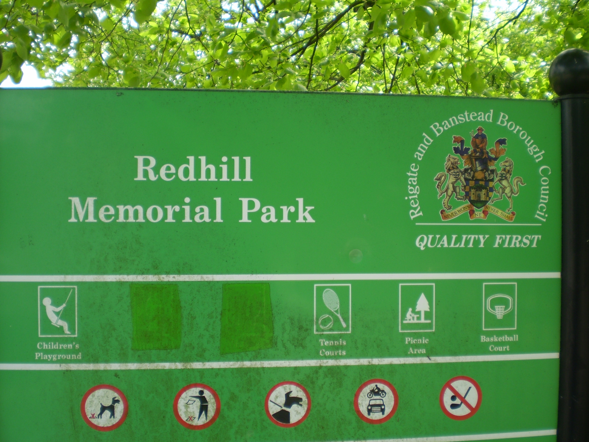 Redhill Memorial Park War Memorials Online
