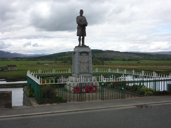 Bonar Bridge / Creich War Memorial and garden