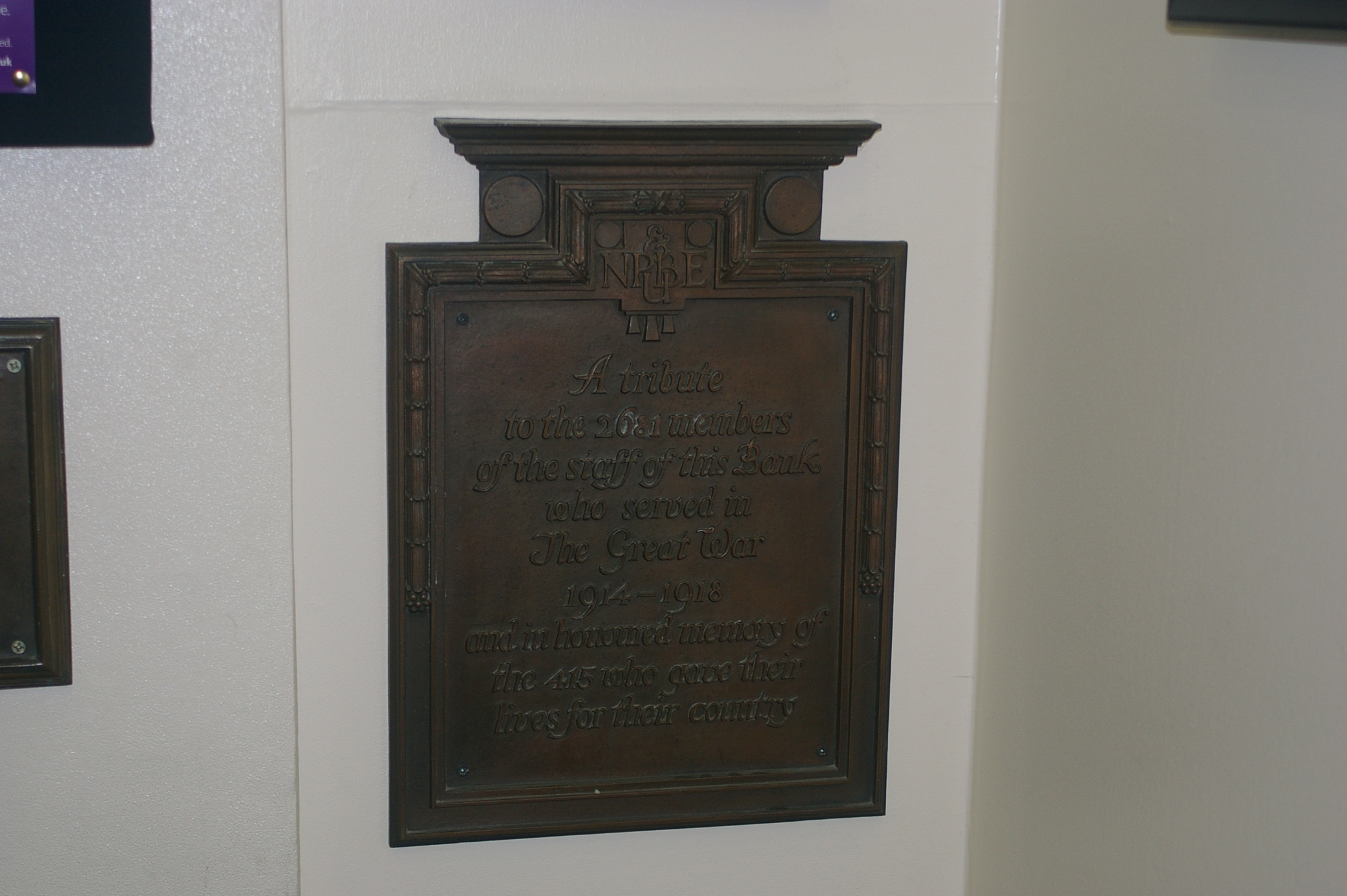 National Provincial Union Bank Of England Ww1 Dover Branch