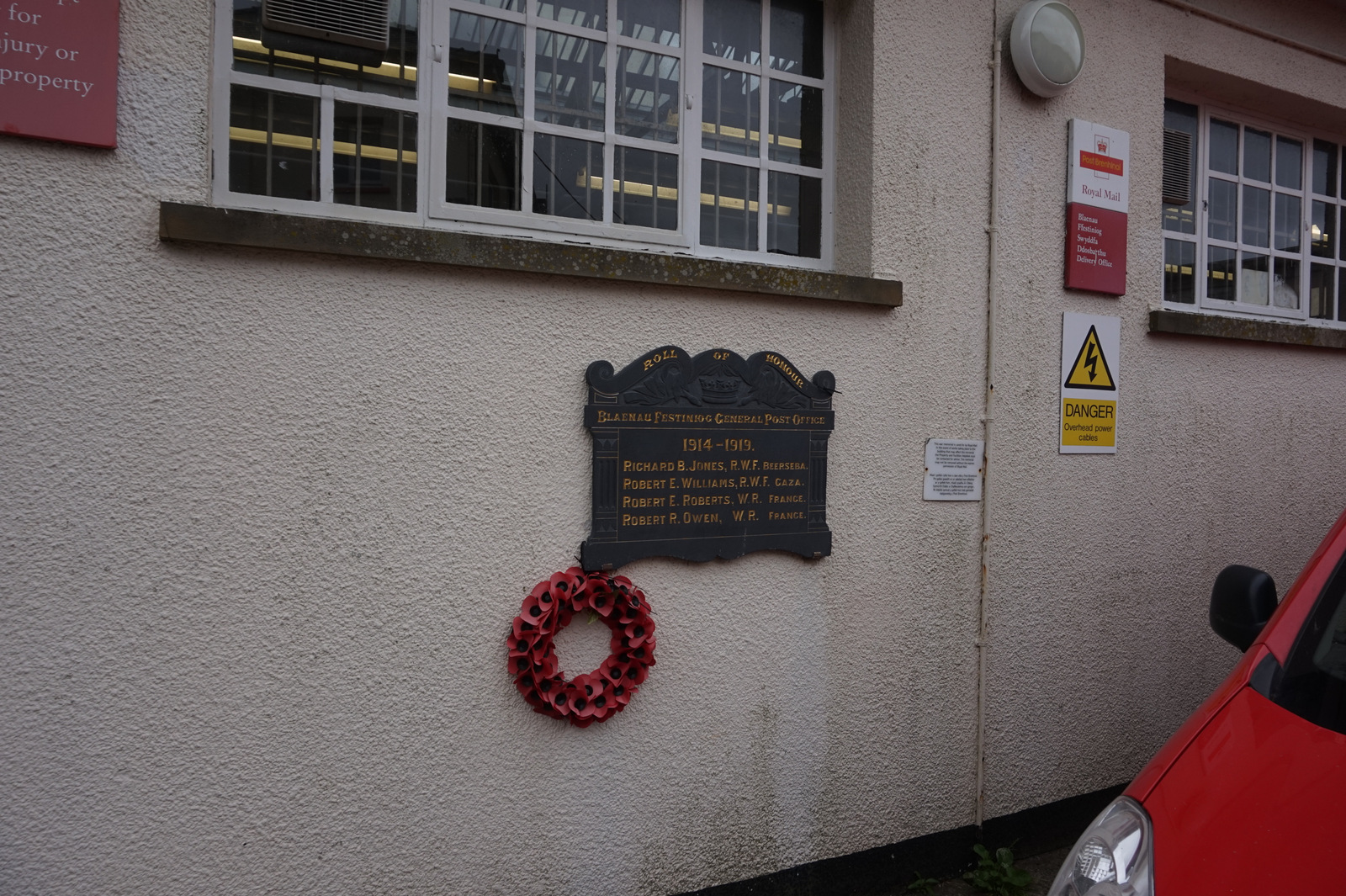 Blaenau Ffestiniog General Post Office WW1