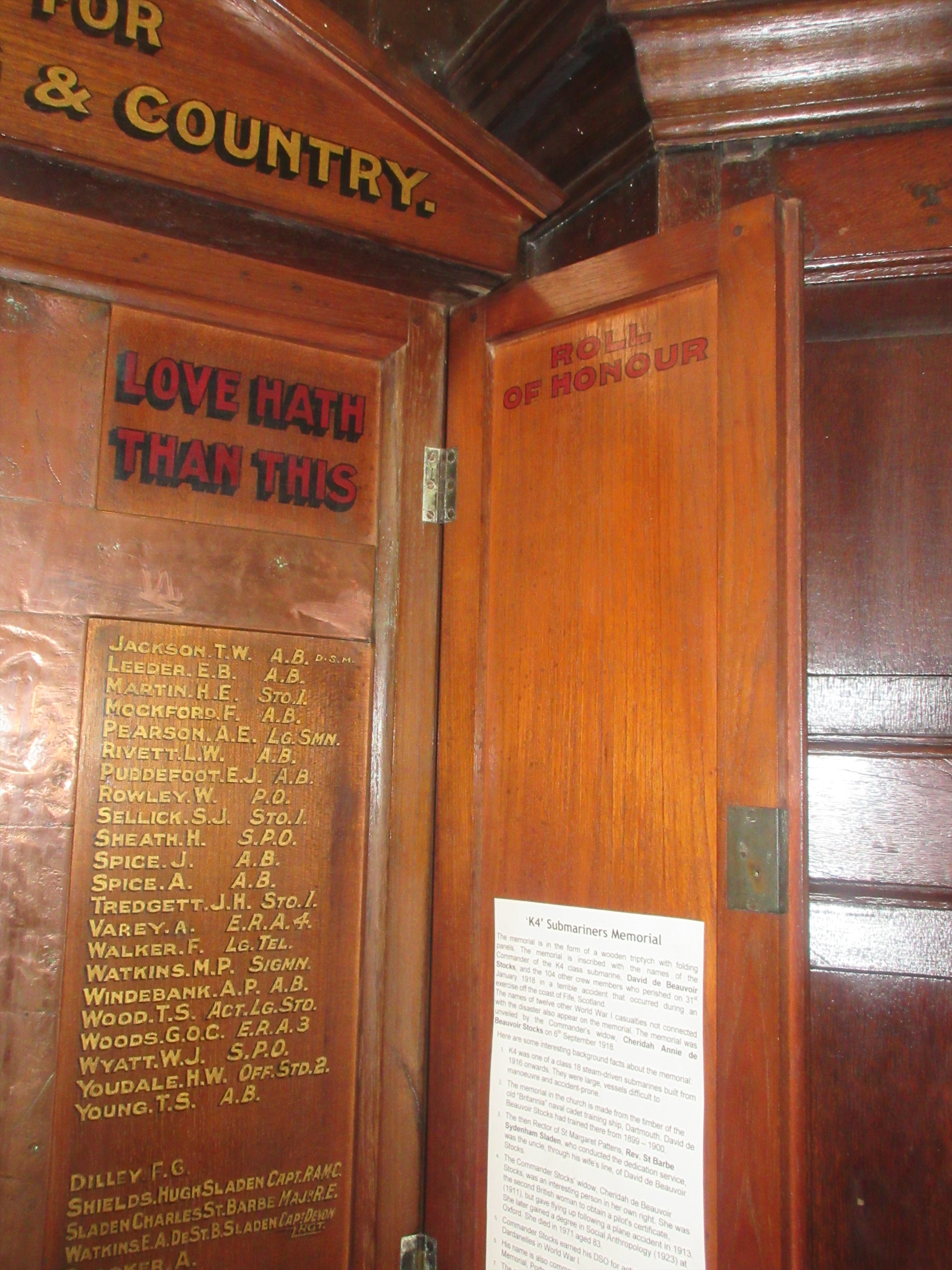K4 Submarine Memorial War Memorials Online