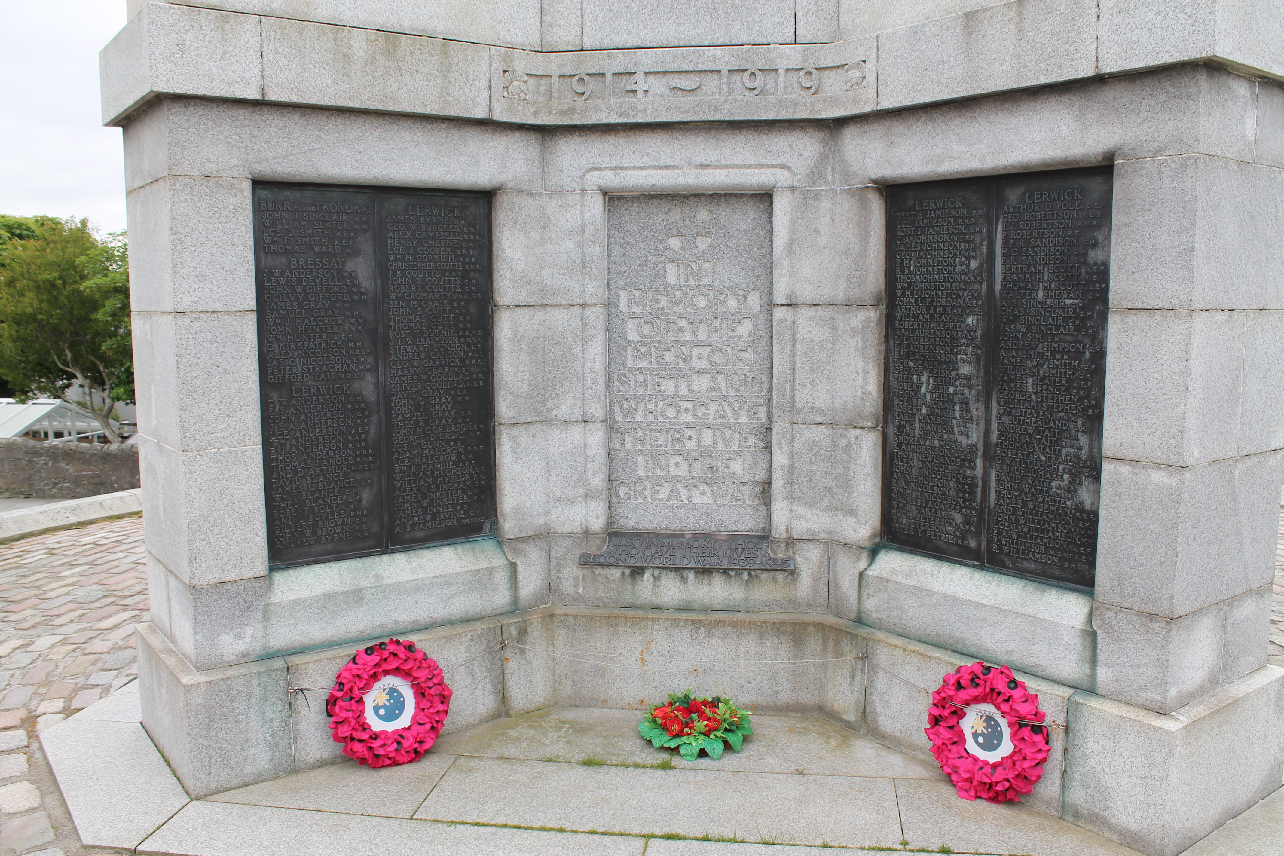 Men Of Shetland War Memorials Online
