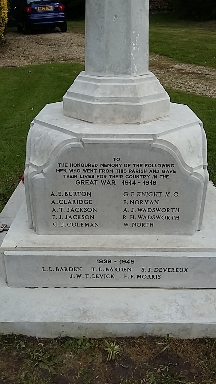 Bow Brickhill War Memorials Online