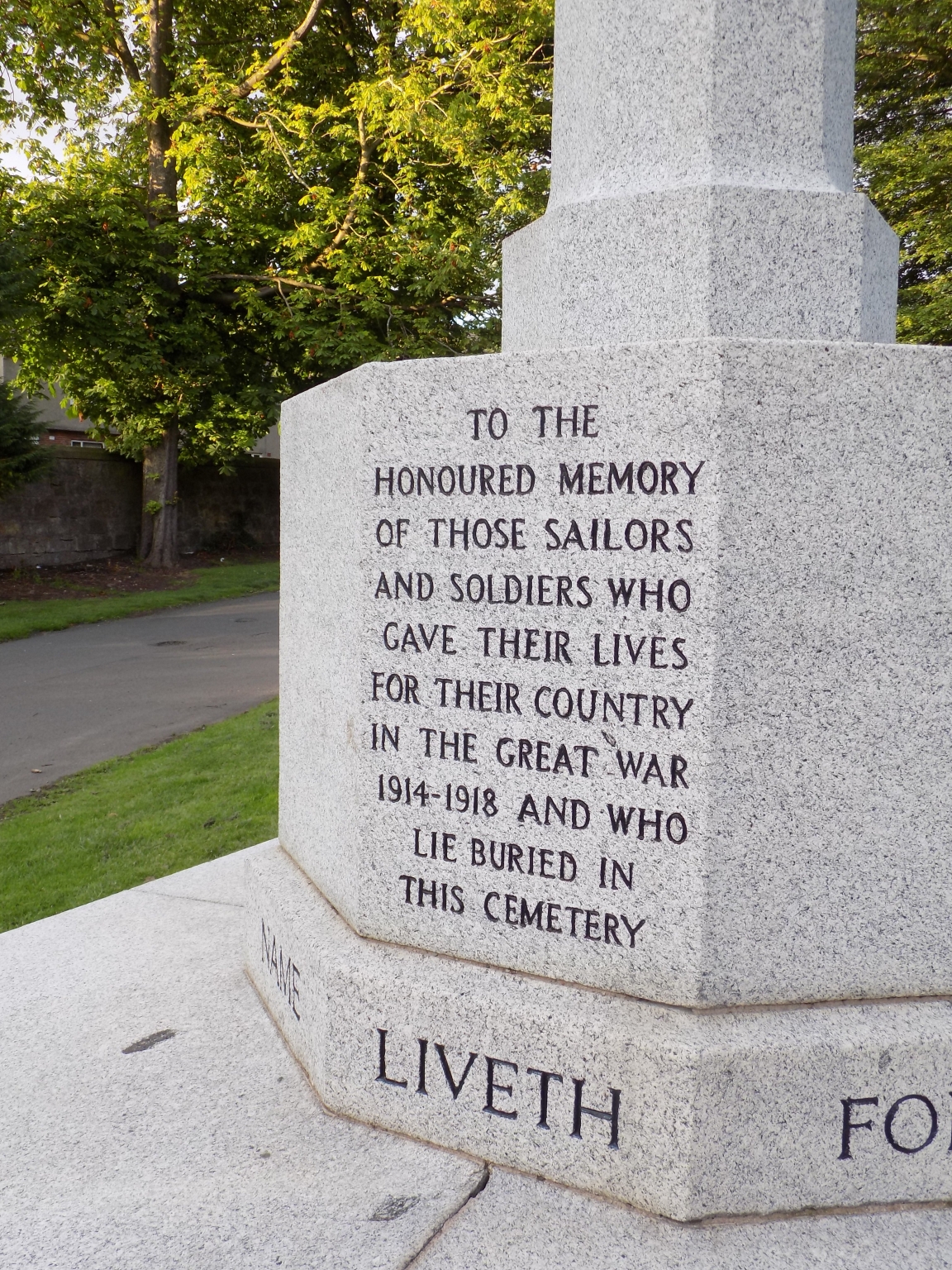 Cathcart Cross of Sacrifice War Memorials Online
