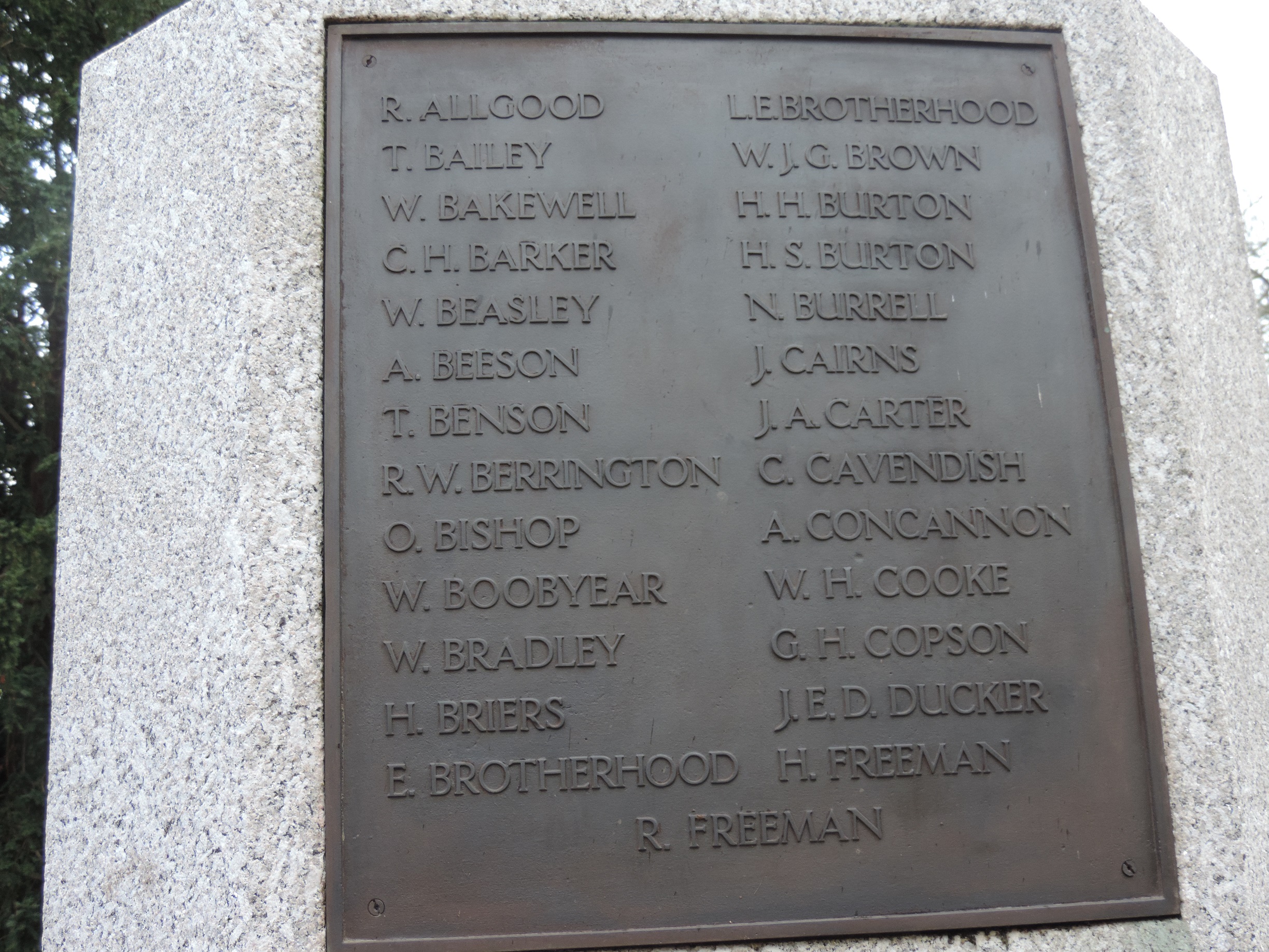 Whitwick War Memorial