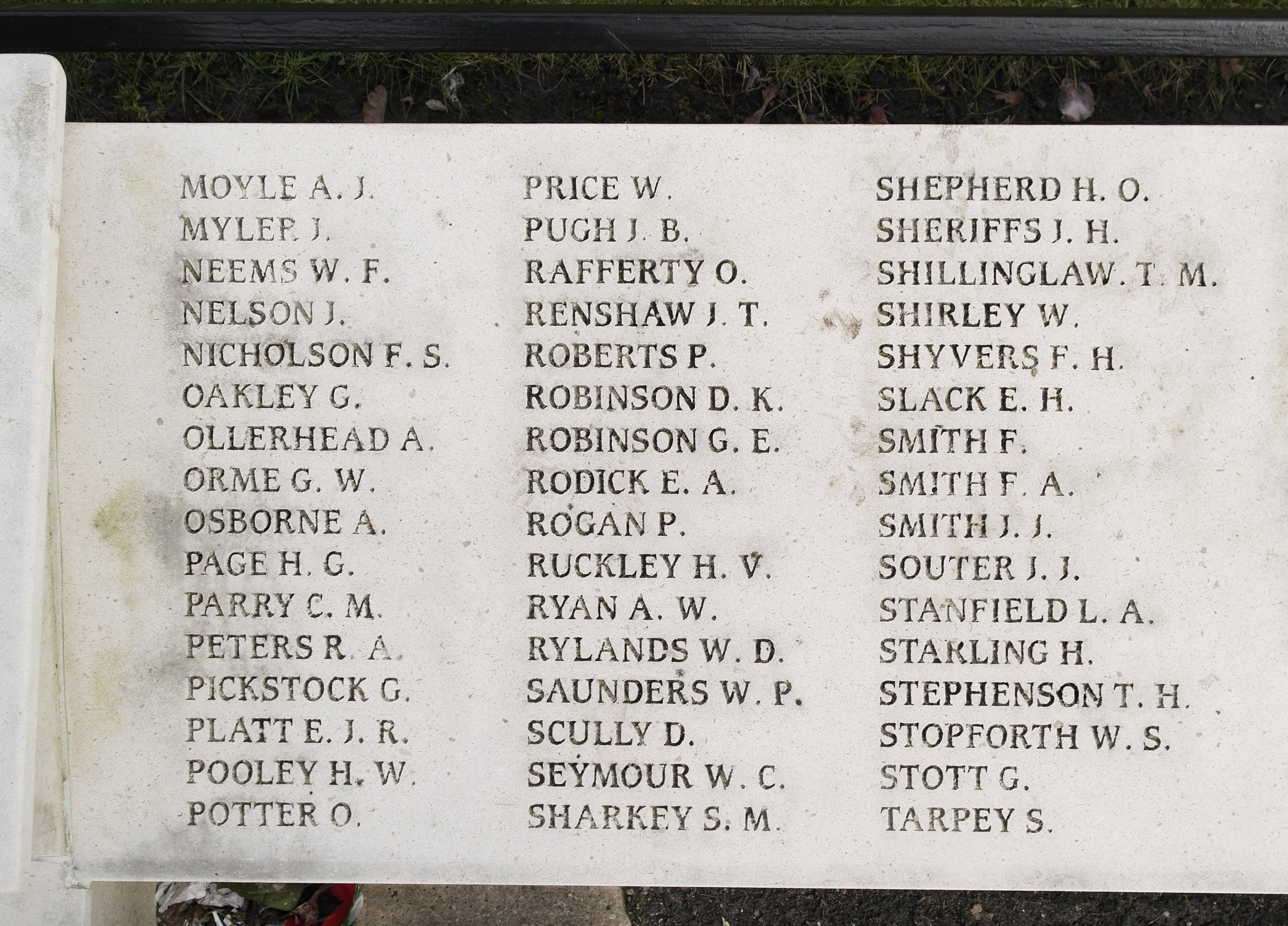 Hamilton Square Kerb Memorials War Memorials Online