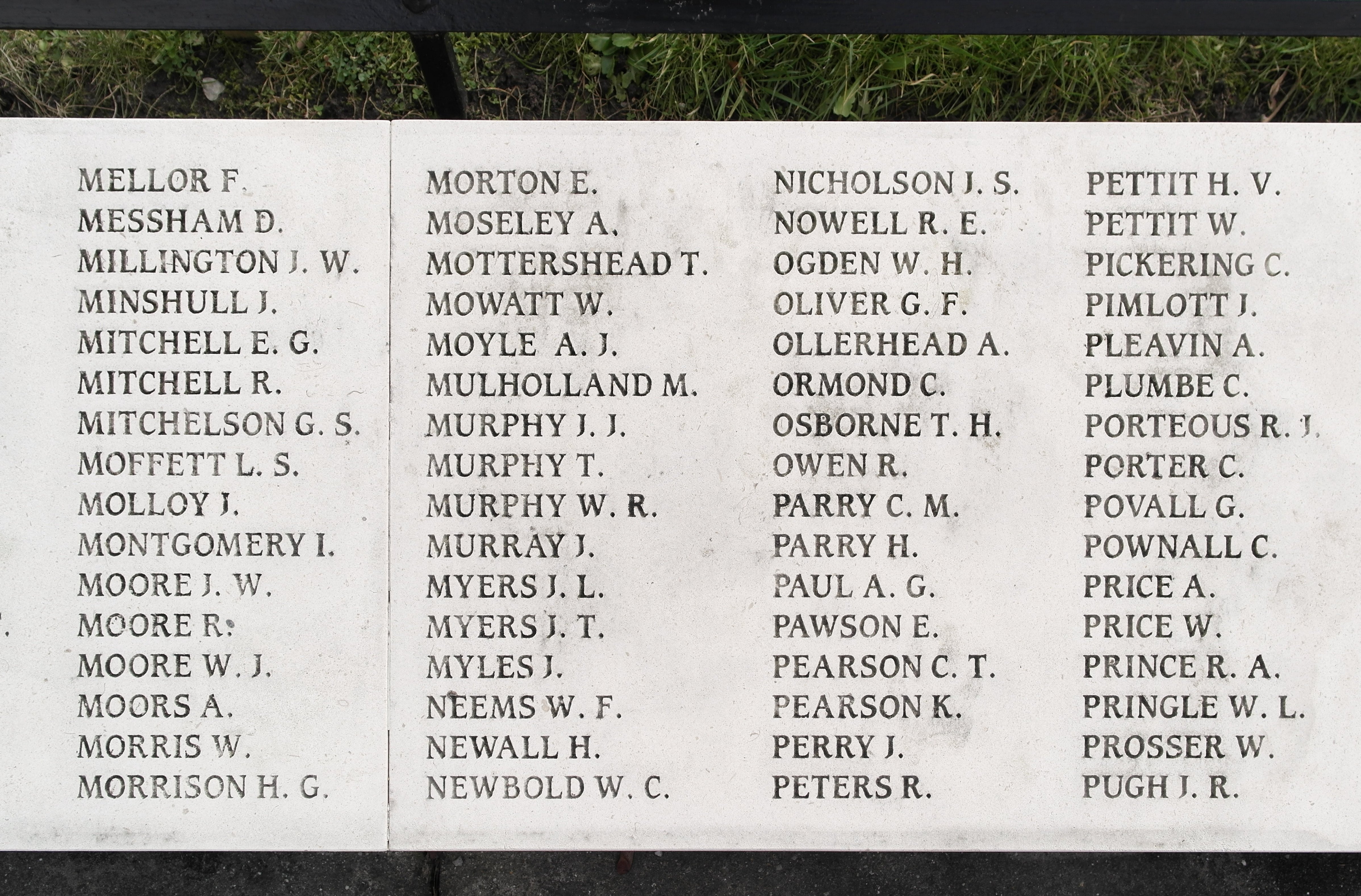 Hamilton Square Kerb Memorials War Memorials Online