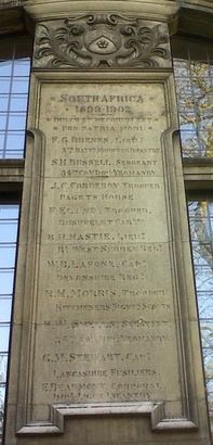 Dulwich College Memorial Library - Boer War