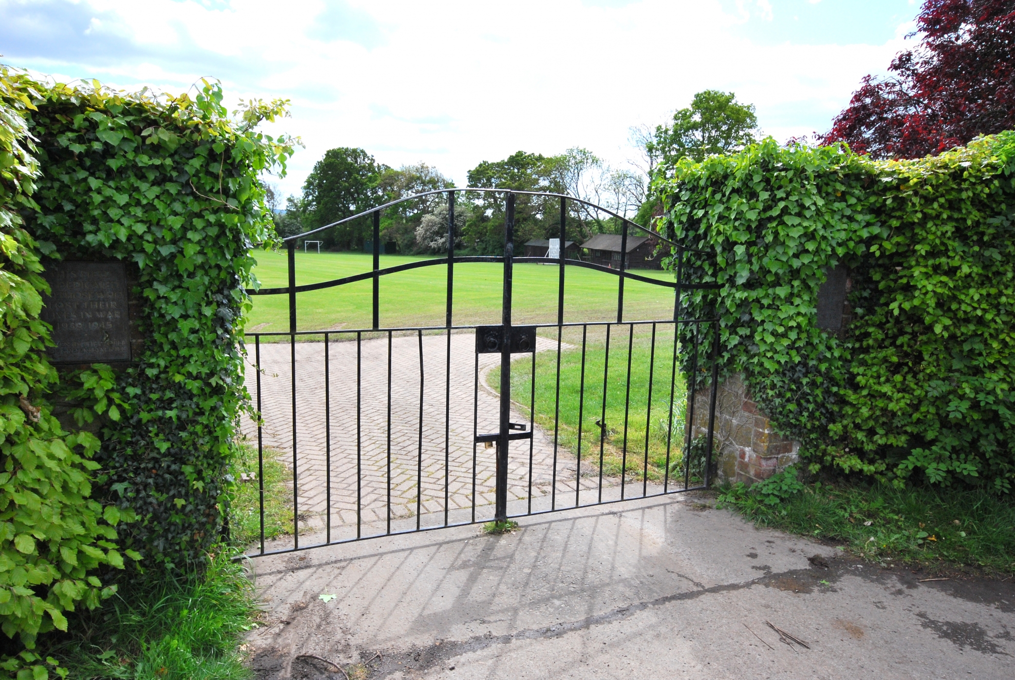 Crockham Hill War Memorial Playing Field War Memorials Online