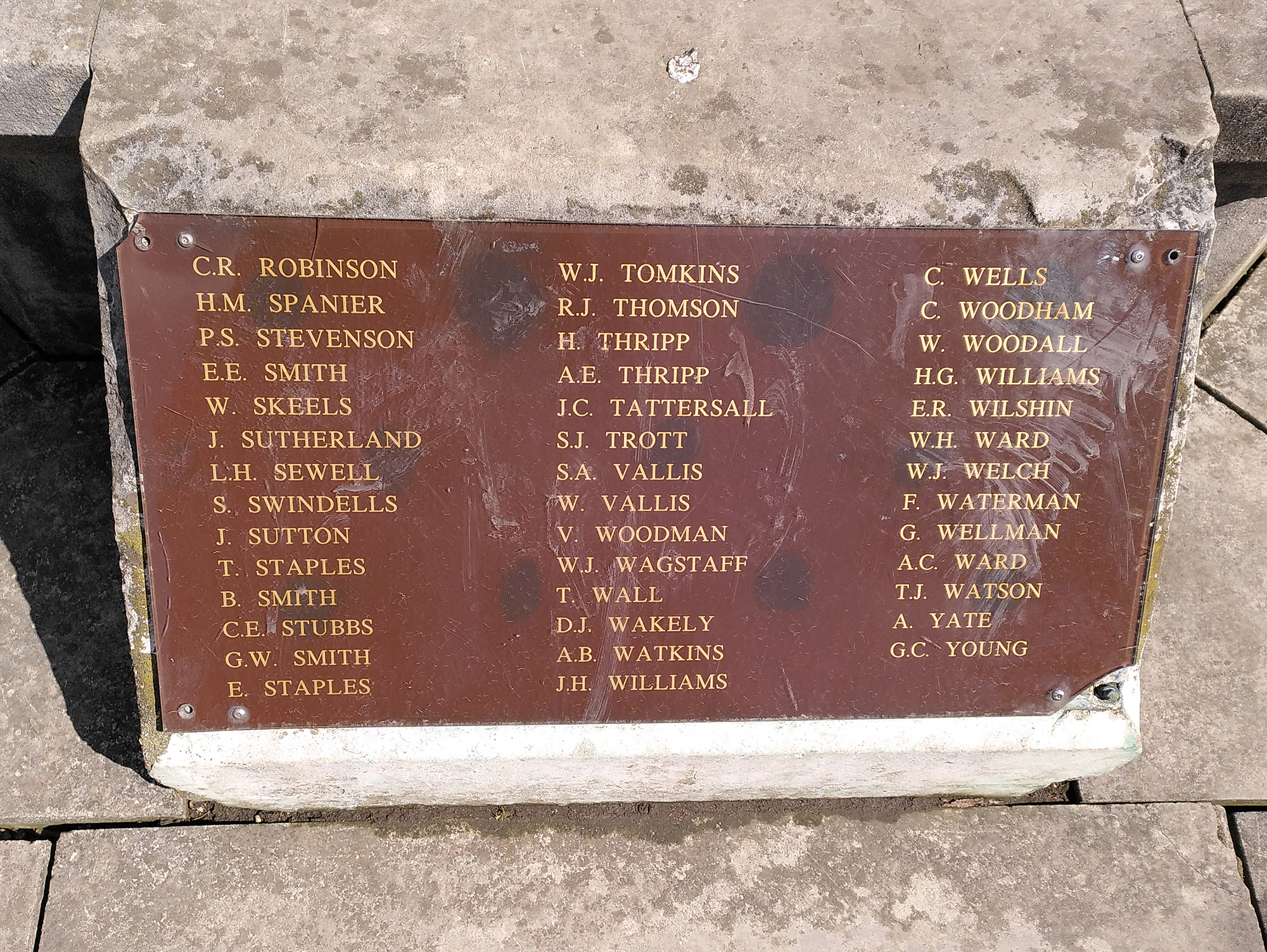Tooting All Saints Church Wwi Cross War Memorials Online