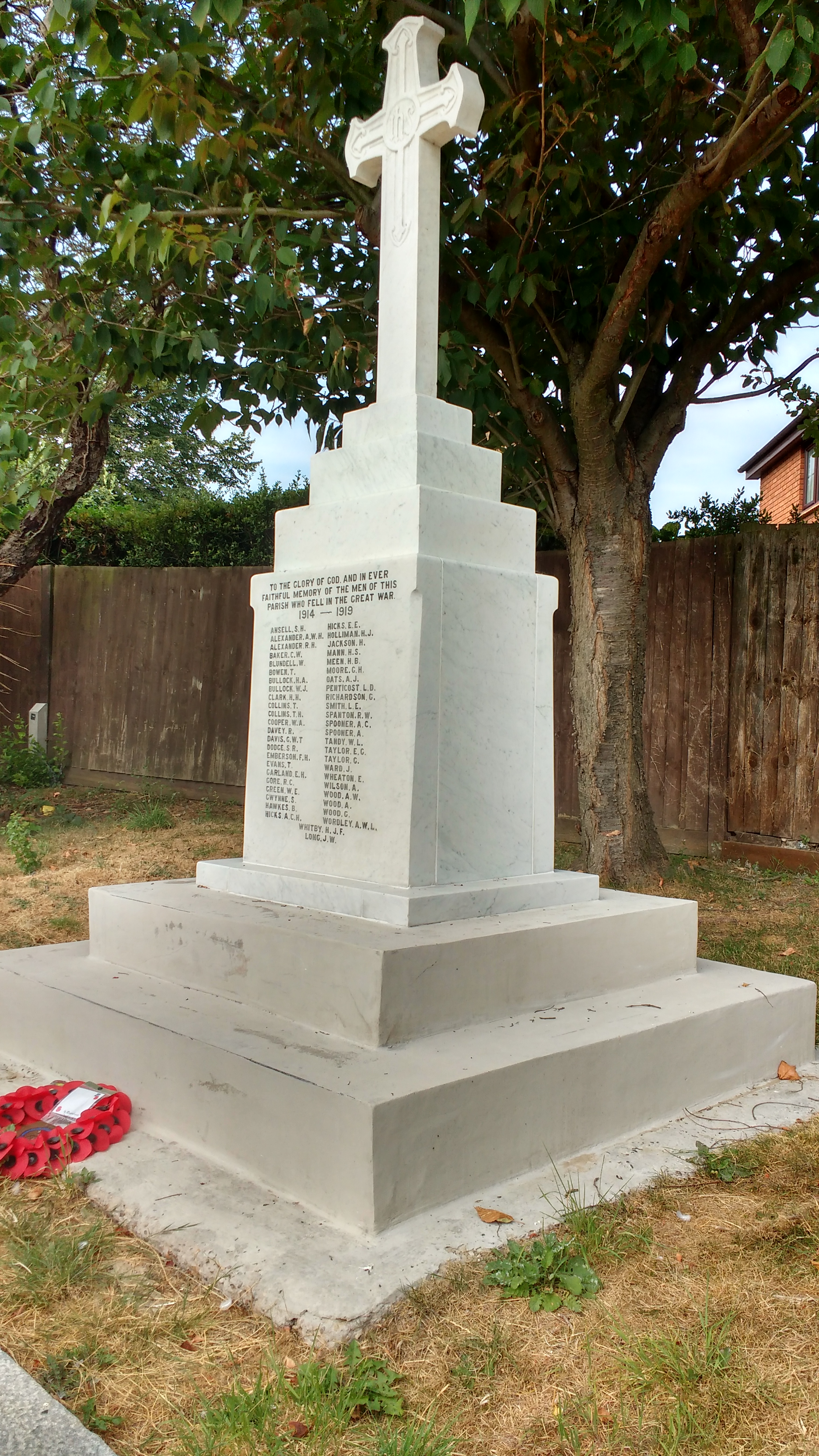 Little Thurrock War Memorials Online Little Thurrock War Memorials Online