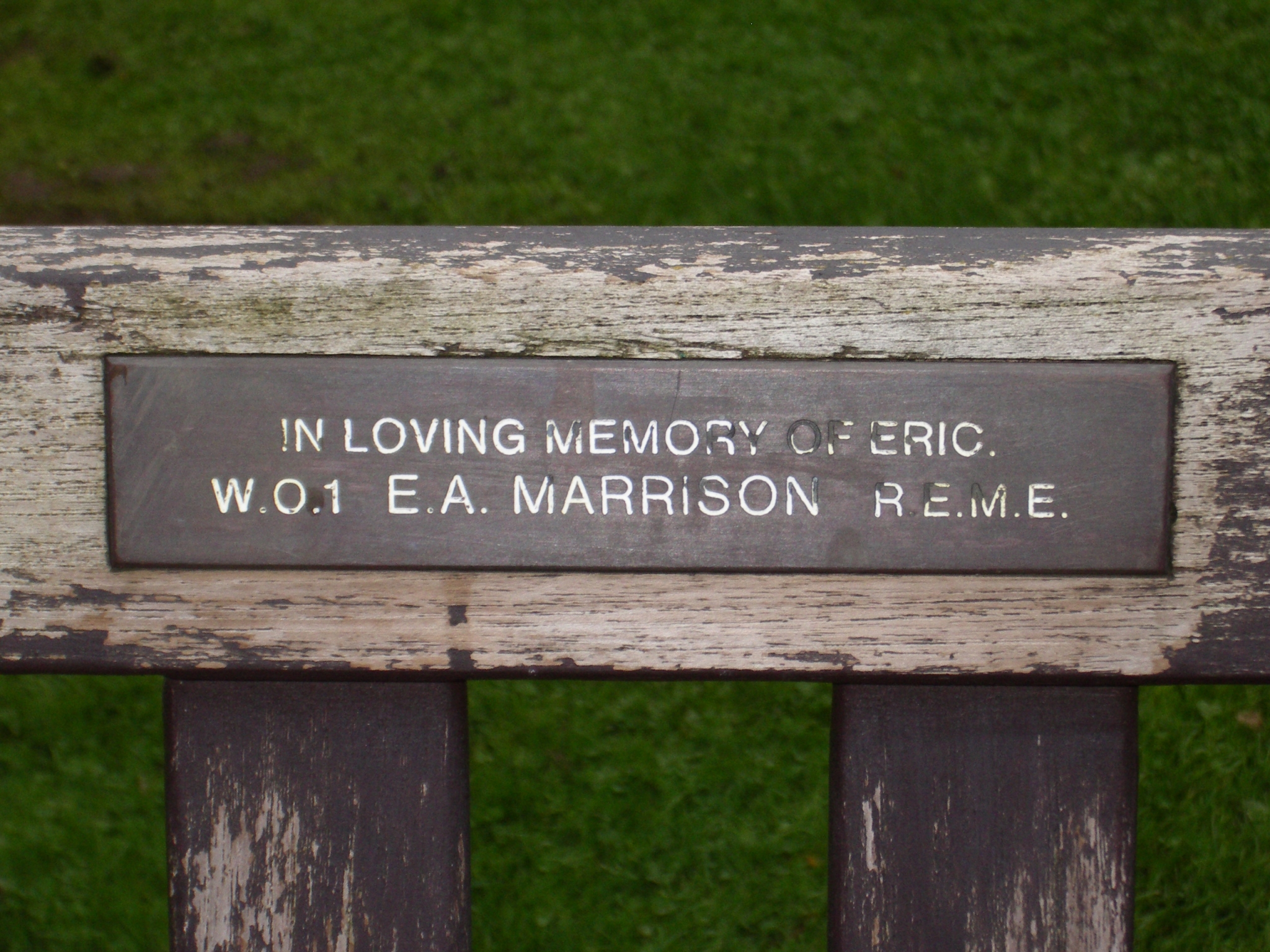 Warrant Officer 1 E A Marrison War Memorials Online
