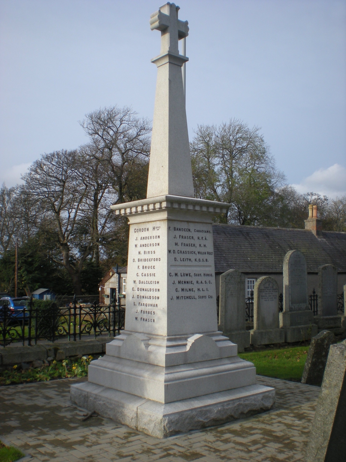 Kirkton Of Skene War Memorials Online