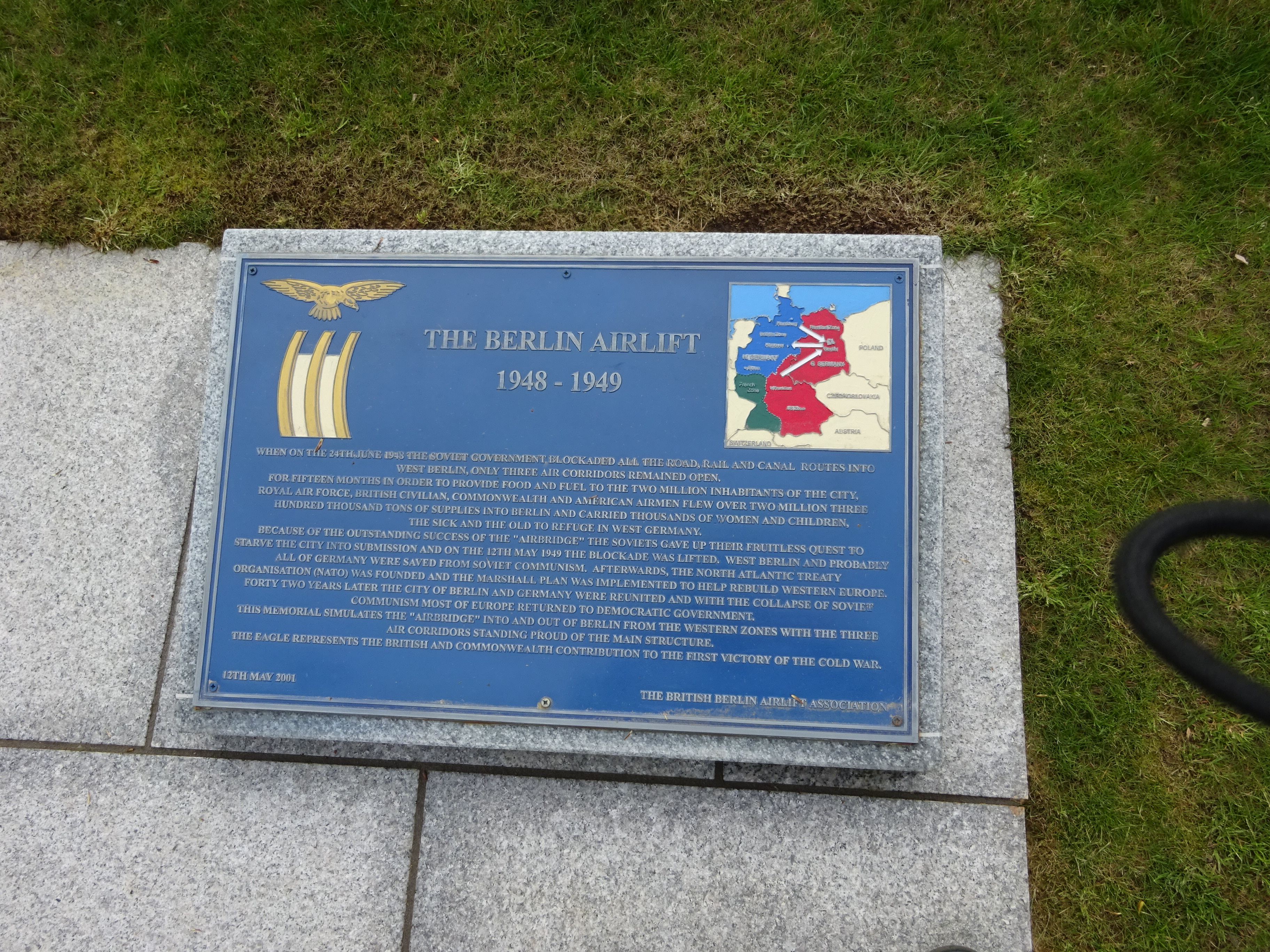Berlin Airlift memorial War Memorials Online