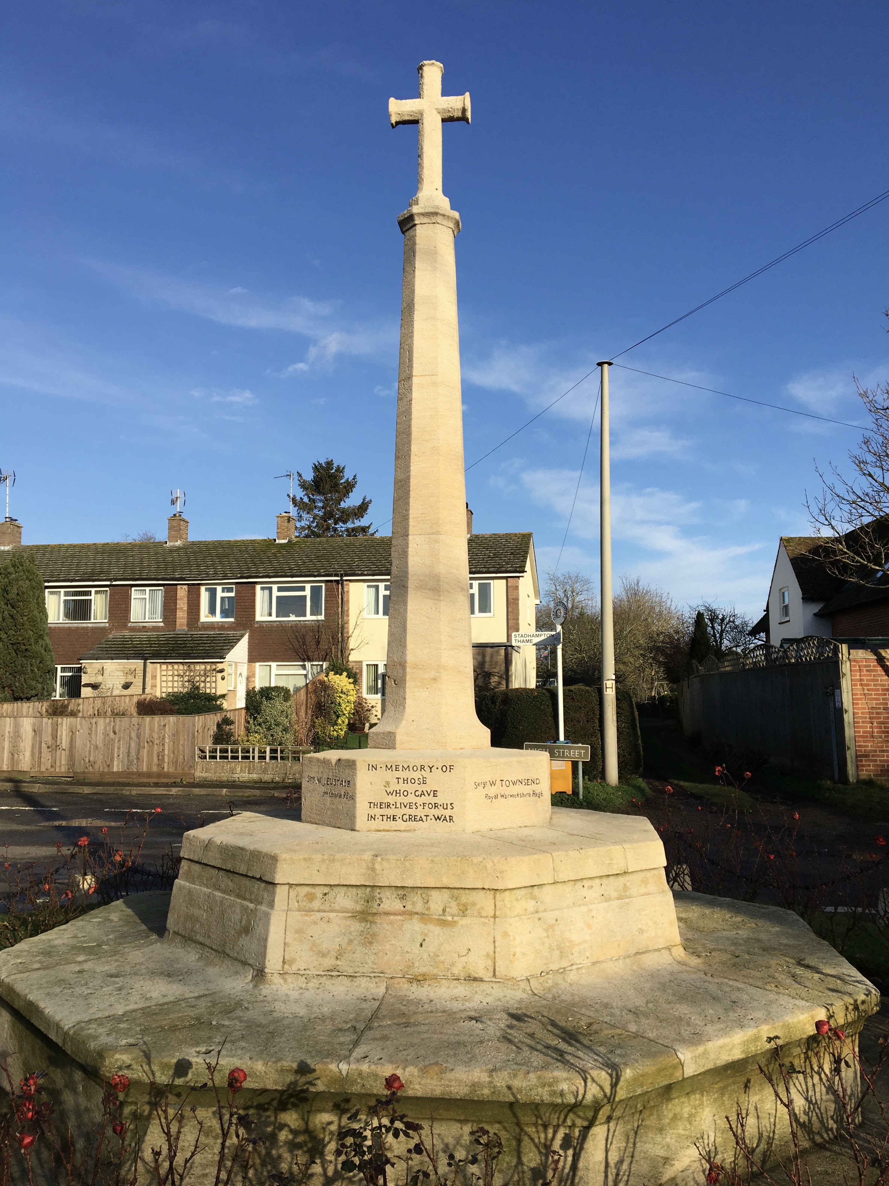 Drayton St Leonard War Memorials Online
