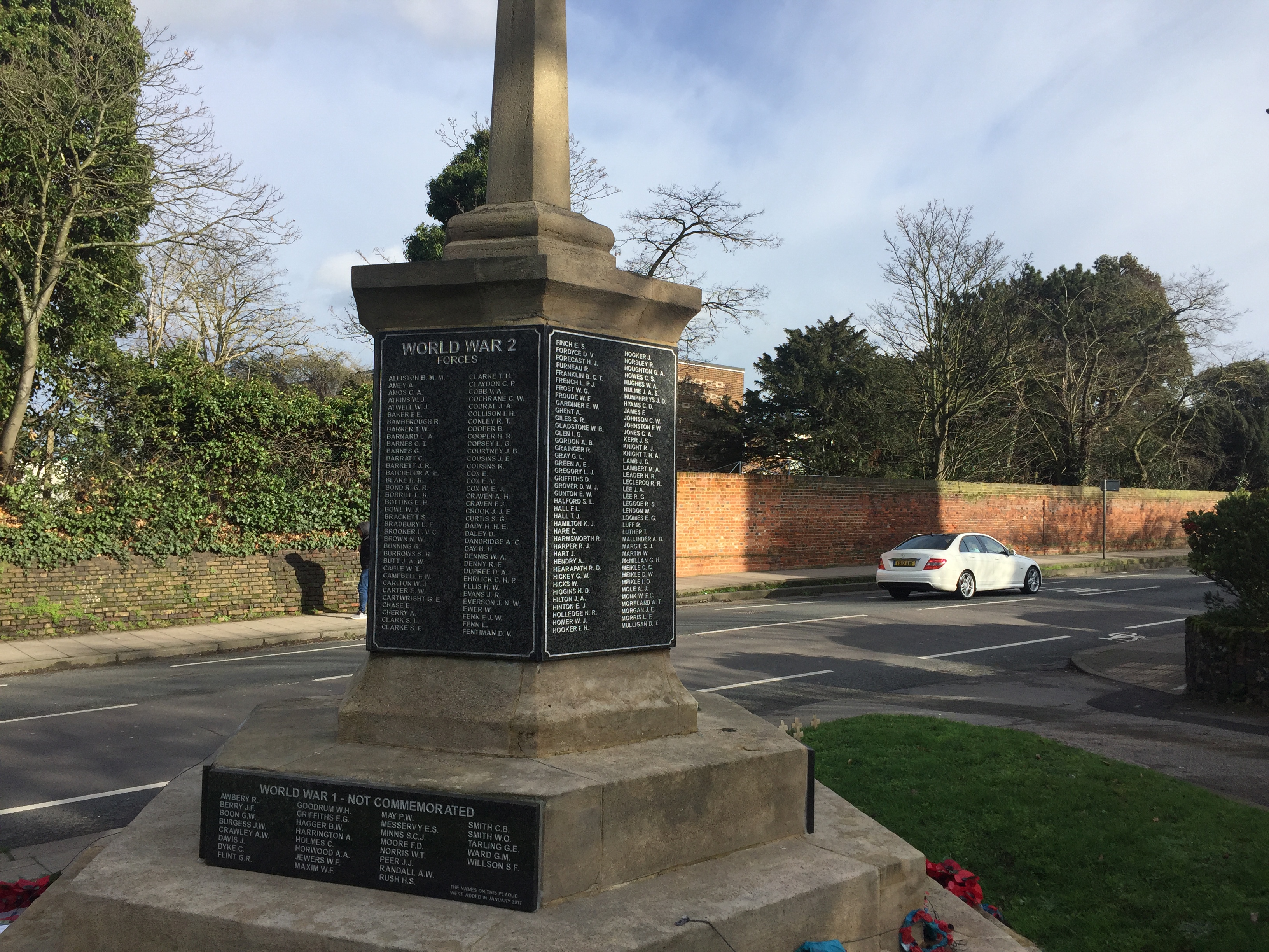 Hornchurch War Memorials Online