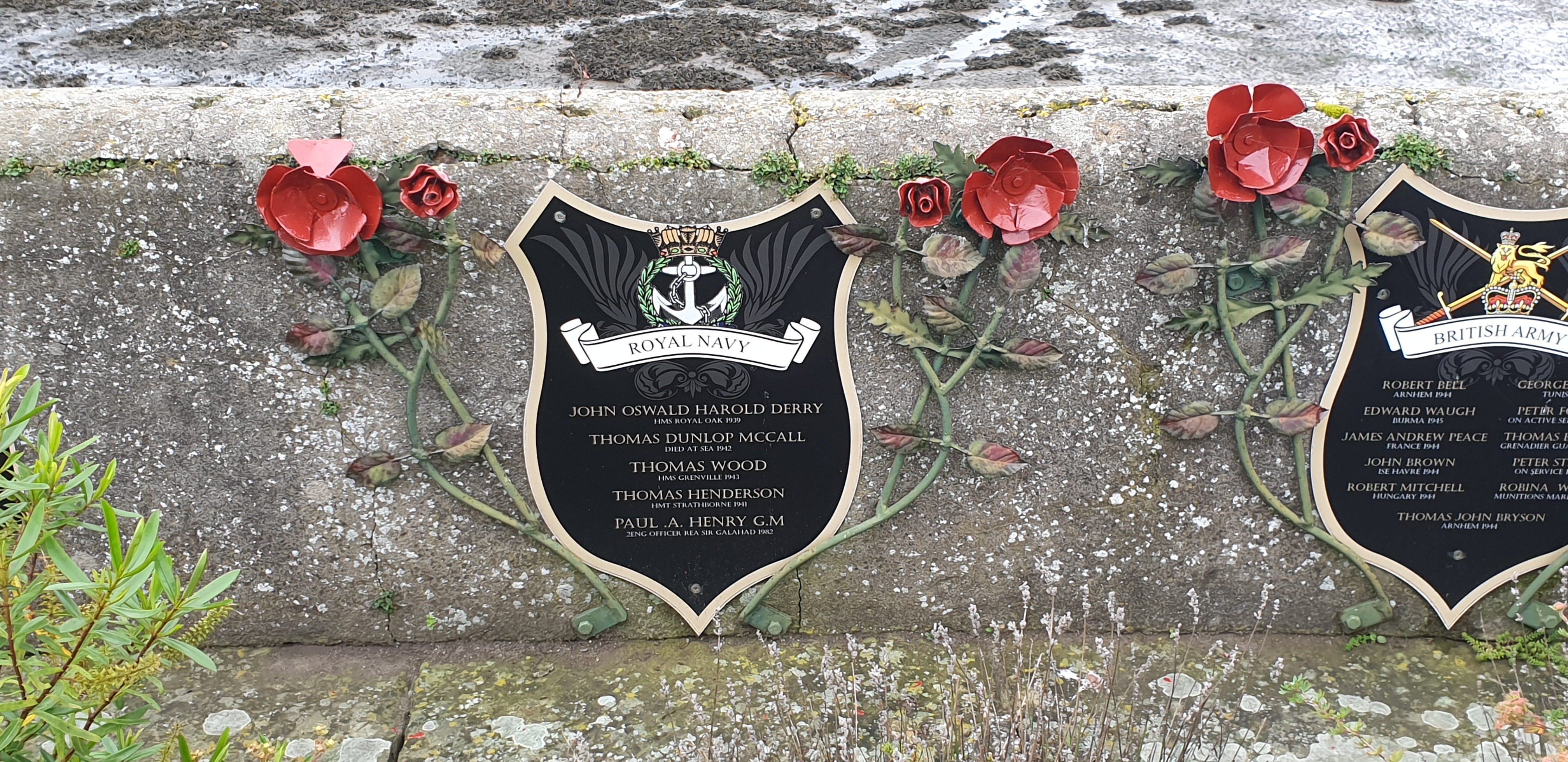 Tweedmouth War Memorial Plaques War Memorials Online