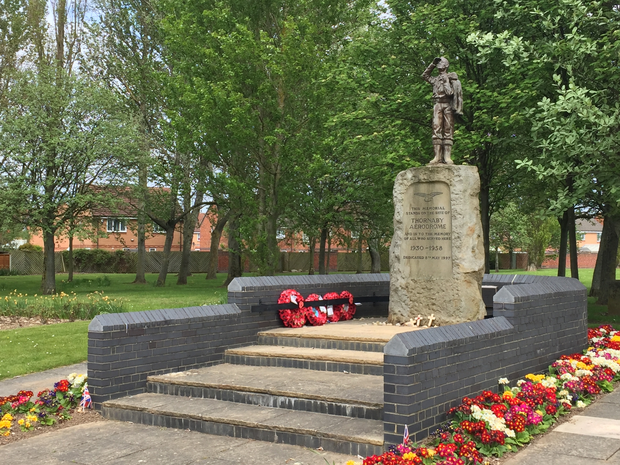 Thornaby Aerodrome Memorial War Memorials Online