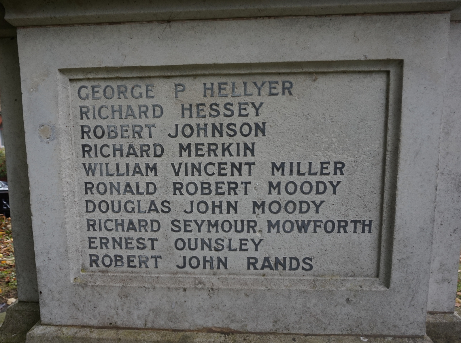 Kirkella and Willerby War Memorial