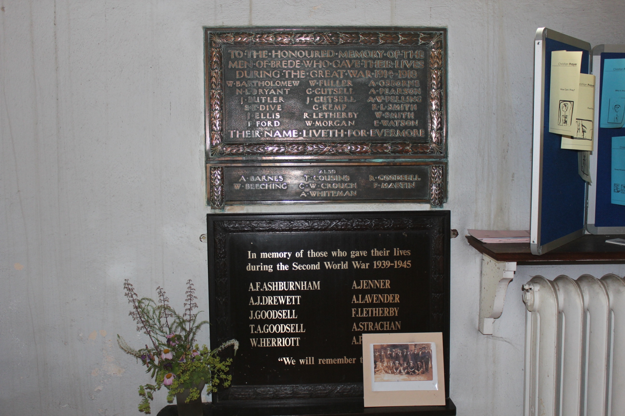 Roll Of Honour 19391945 War Memorials Online