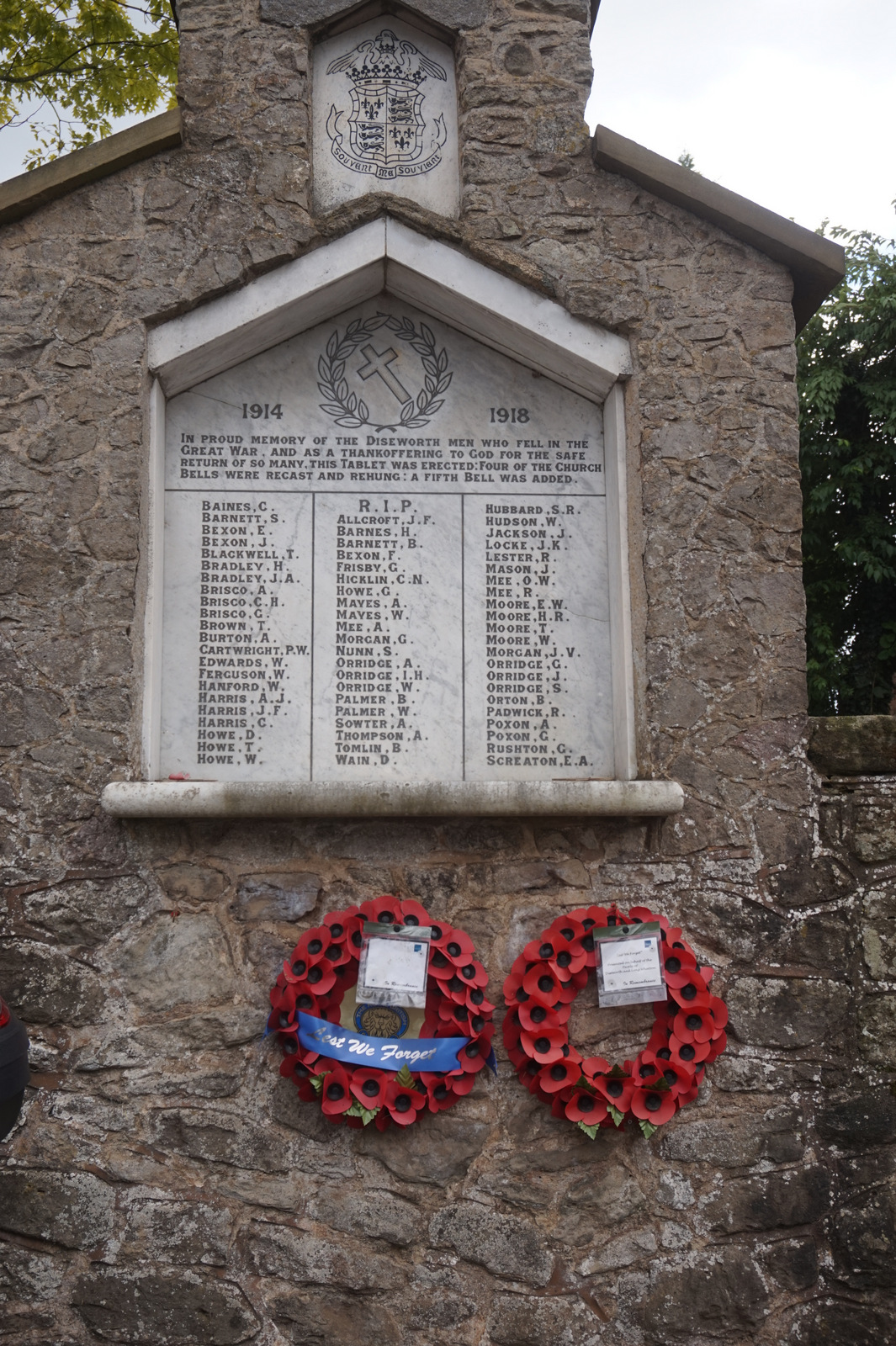 Diseworth War Memorials Online