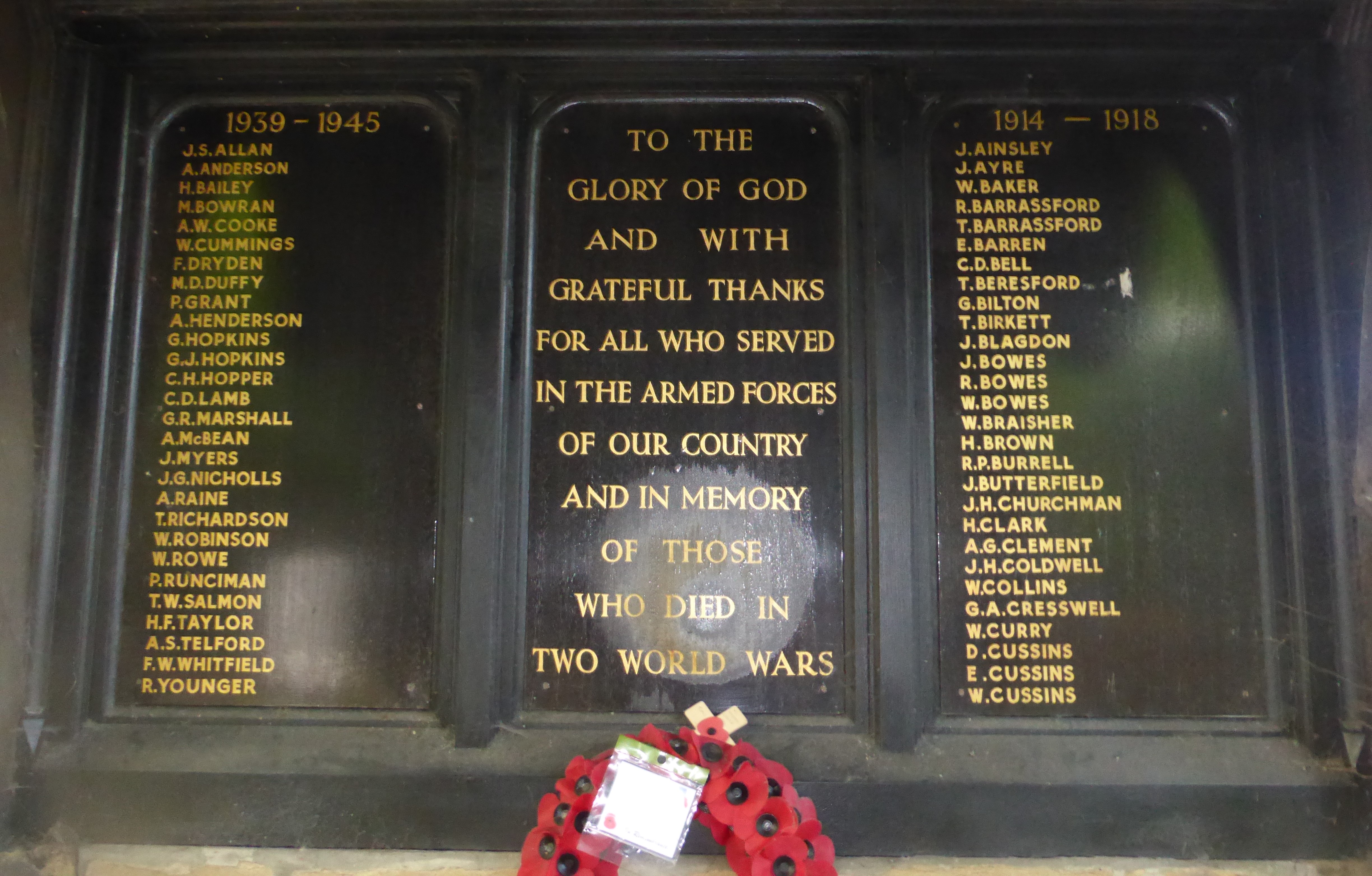 St Cuthbert S War Memorials Online