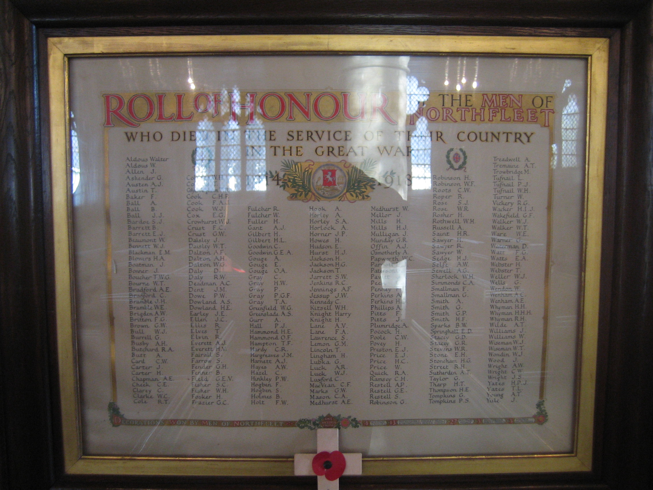 St Botolph S Ww1 War Memorials Online