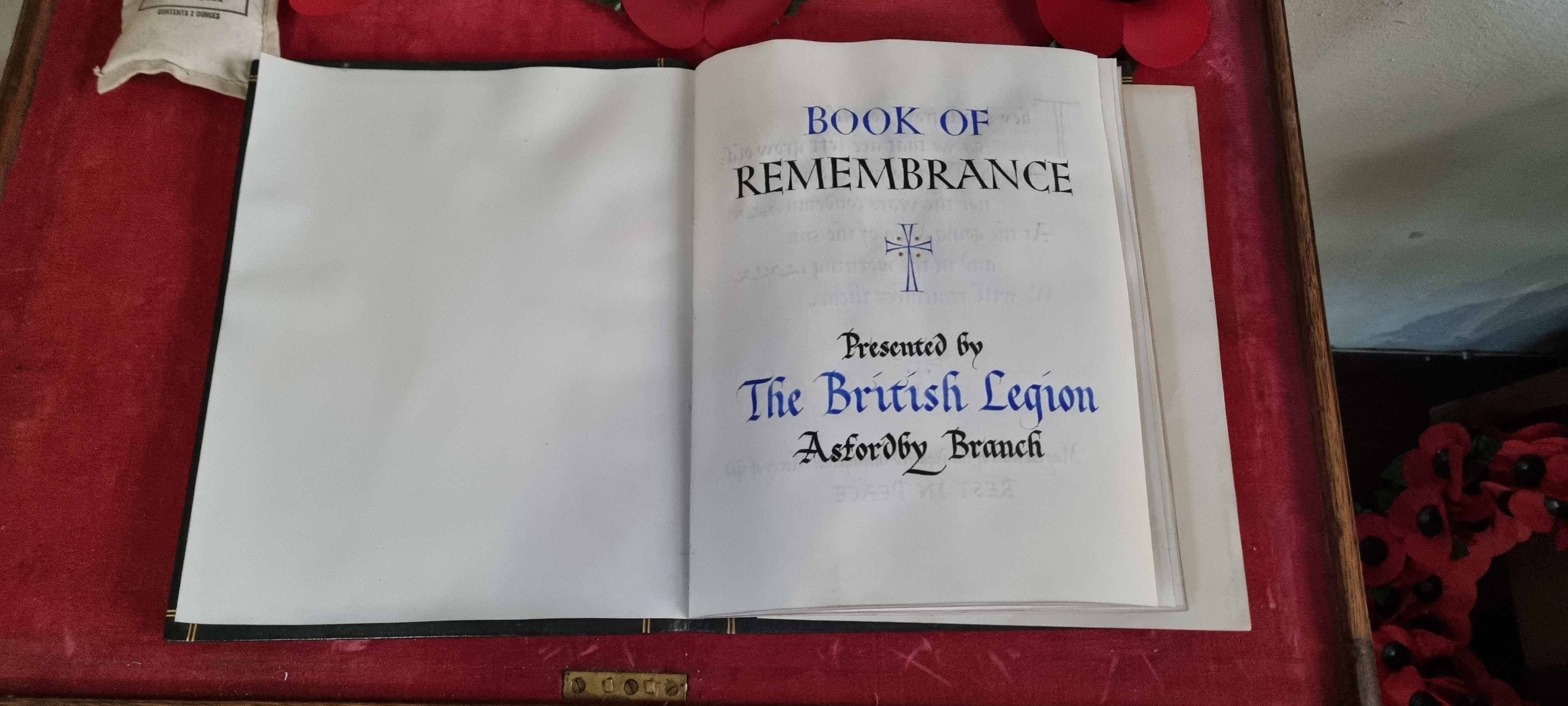 Asfordby Book of Remembrance