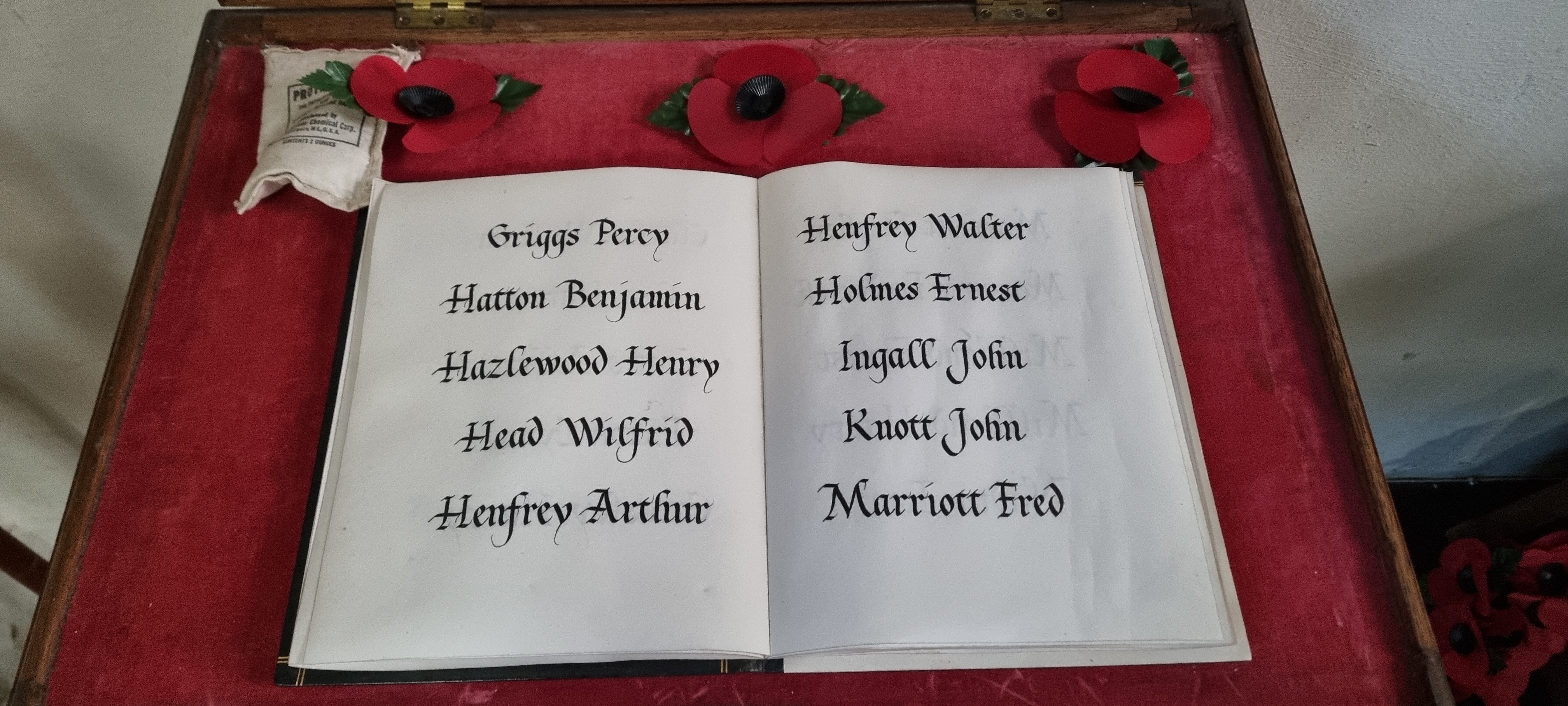 Asfordby Book of Remembrance