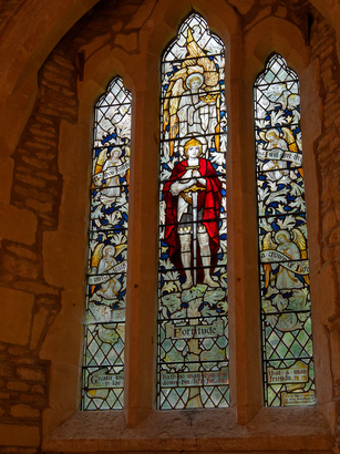 George Scott Window Lieut. R E L Scott memorial window