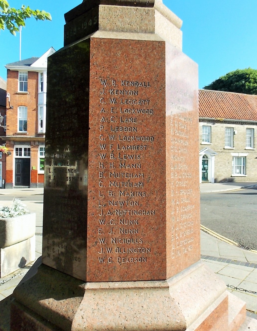 Thetford War Memorial War Memorials Online