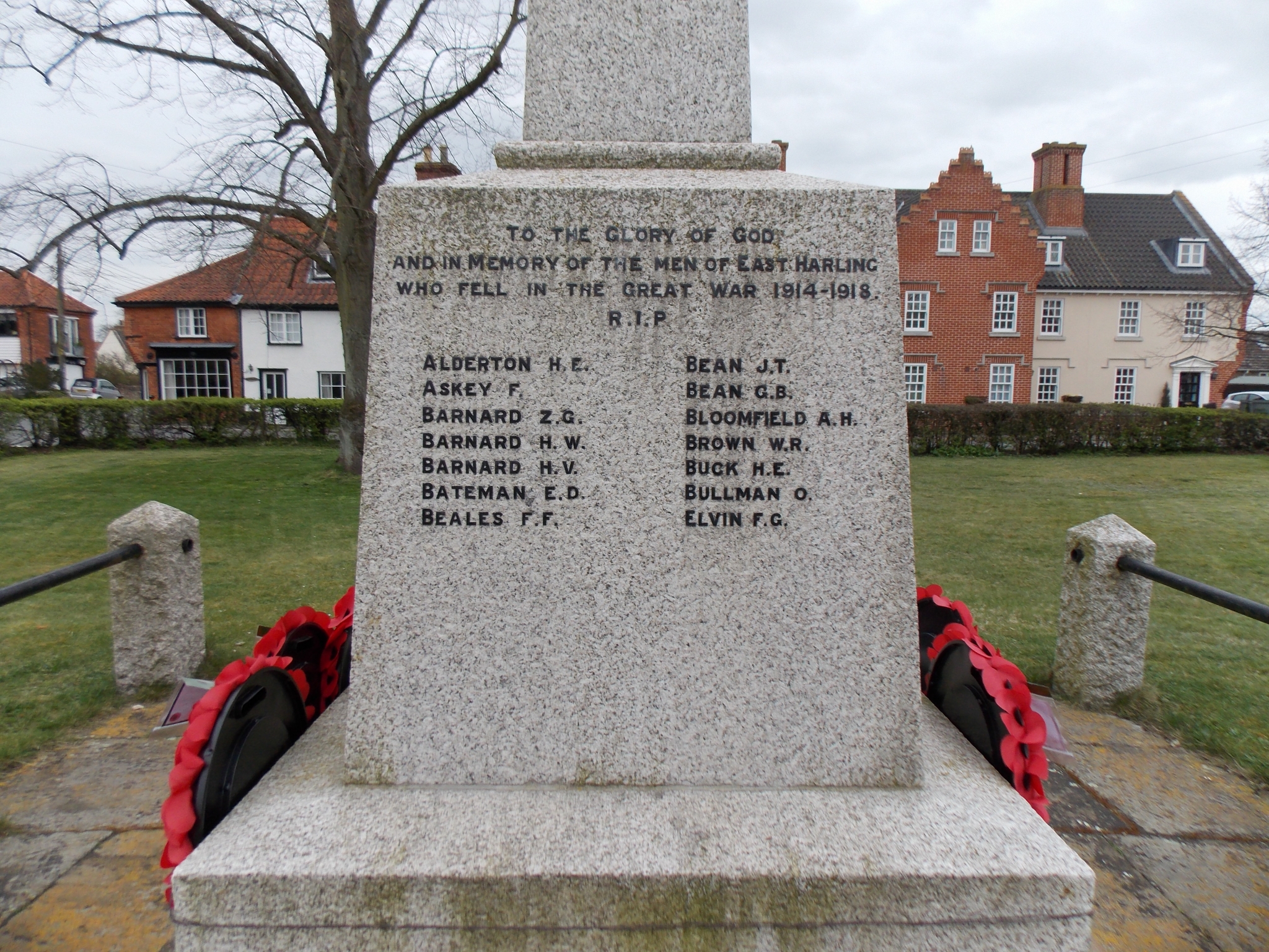 East Harling War Memorial War Memorials Online