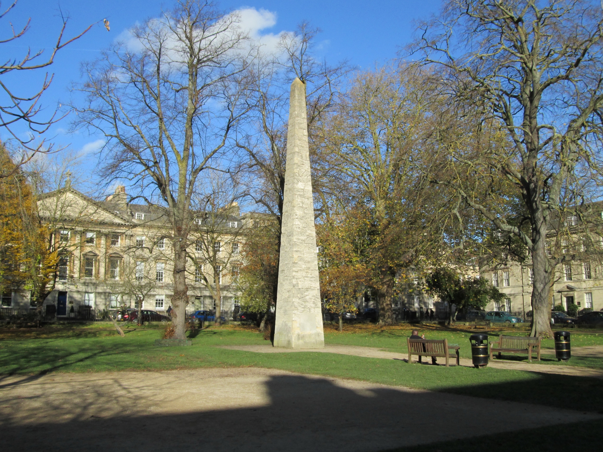 Bath Queen Square Lawn WW2 War Memorials Online