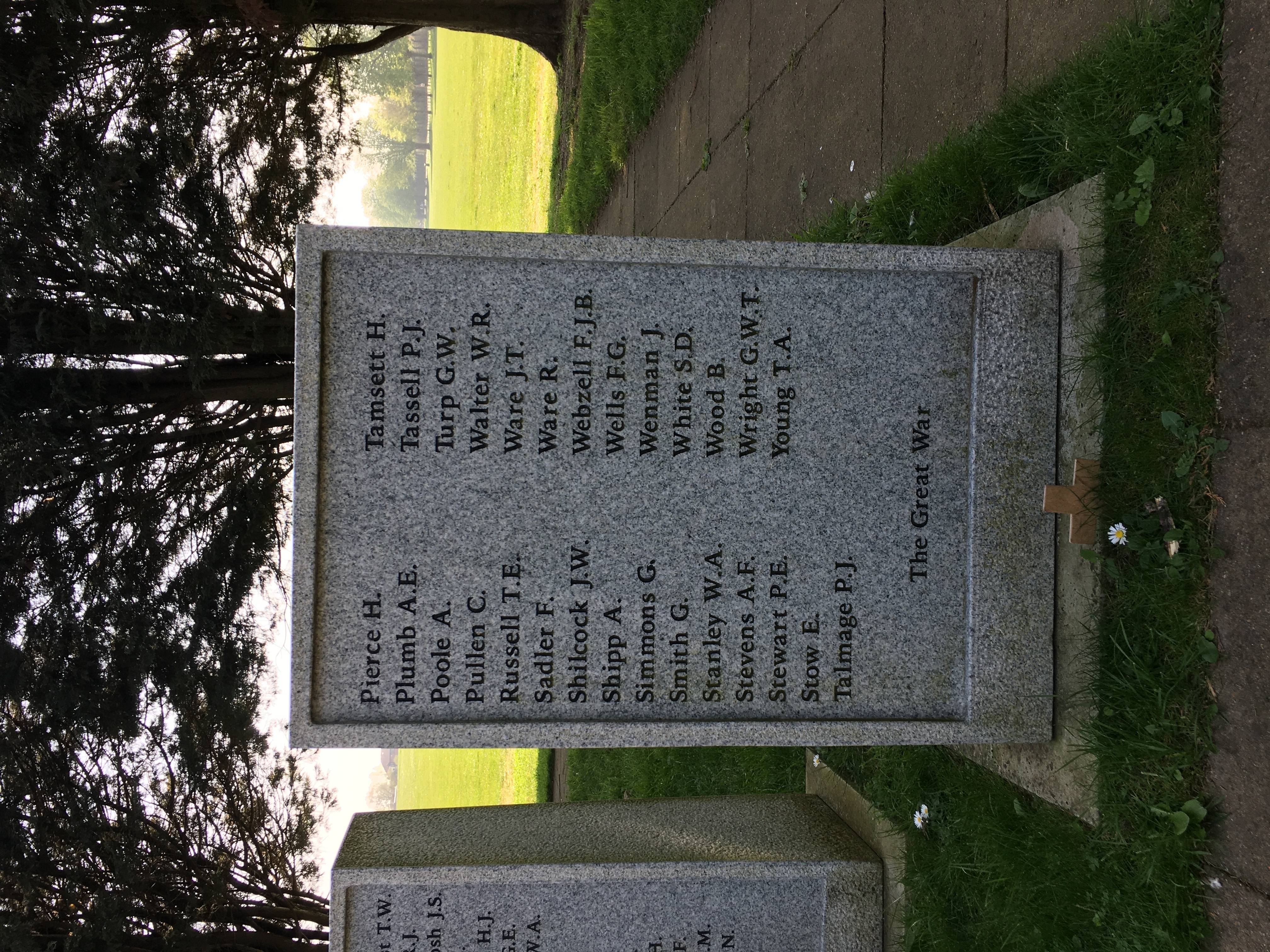 Stone And District War Memorial War Memorials Online