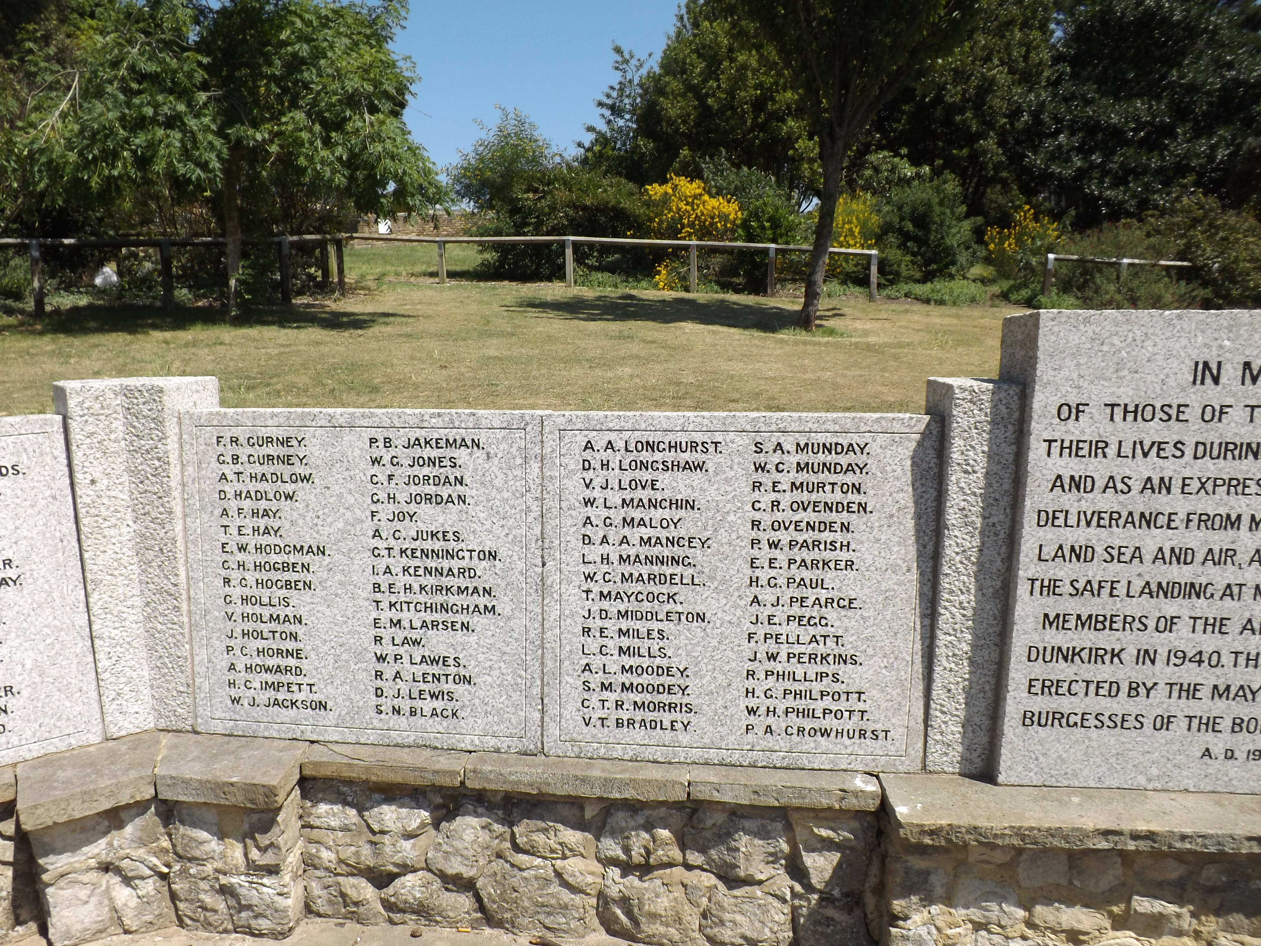 Margate Wwii Wall War Memorials Online