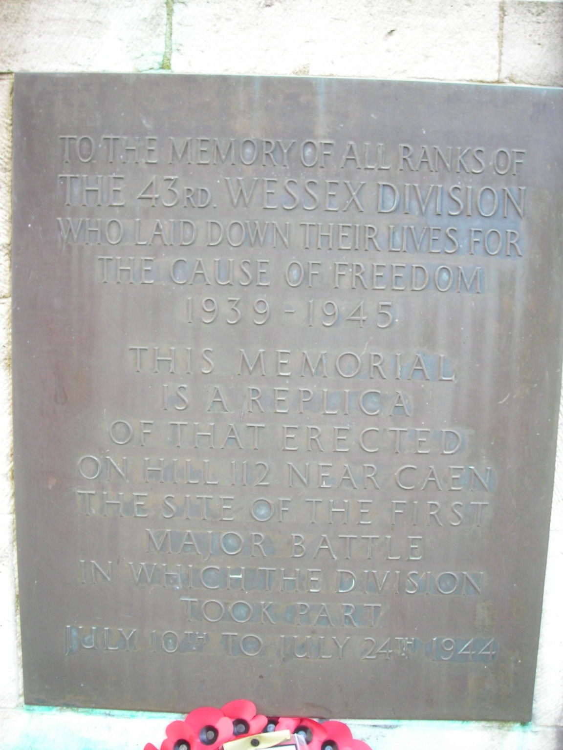 43rd Wessex Division Memorial War Memorials Online