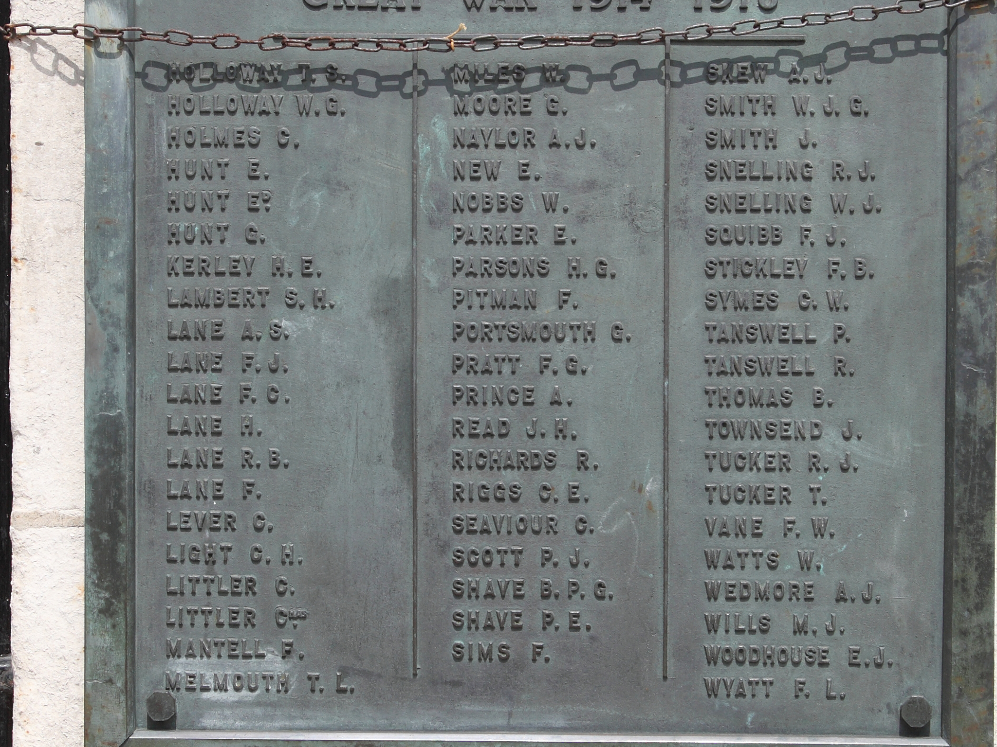 Blandford Forum Memorial Plaque War Memorials Online